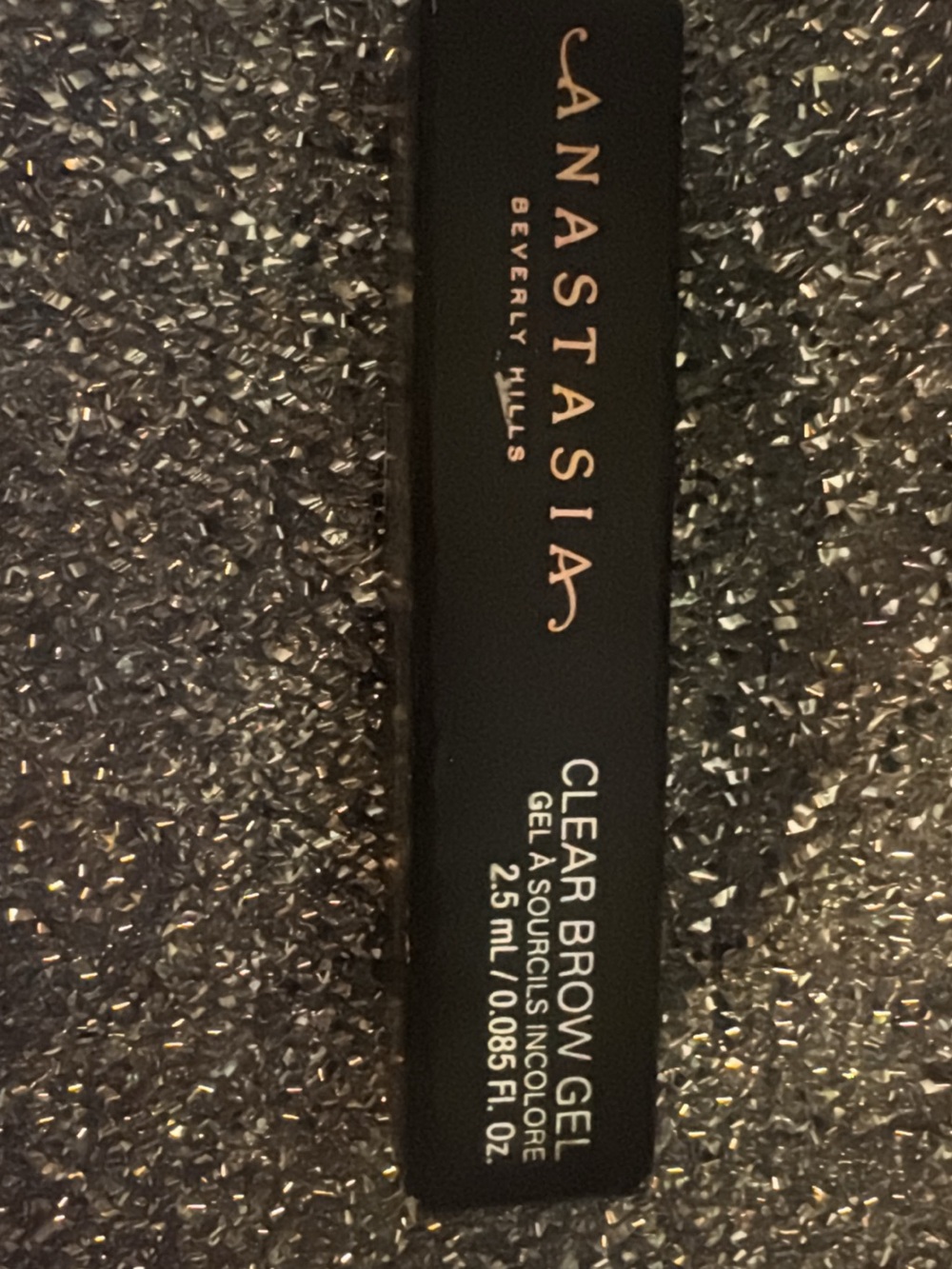 Anastasia Beverly Hills Clear Brow Gel - Black Tube with Rose Gold Logo